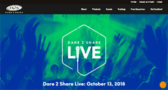 Desktop Screenshot of dare2share.org